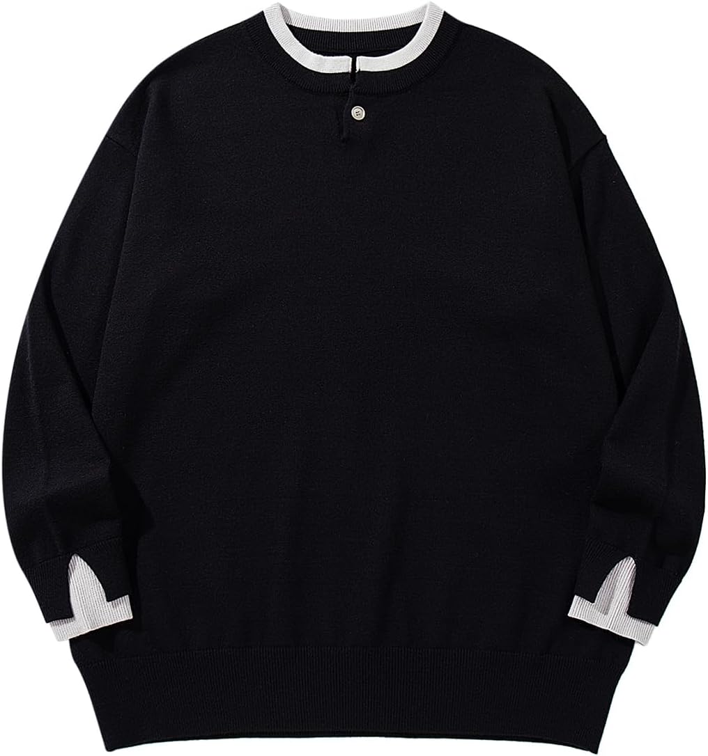 Oversized Cable Knit Sweater - Unisex Long Sleeve Jumper in a Relaxed Cut for Streetwear Through Winter - Jacquard Beige