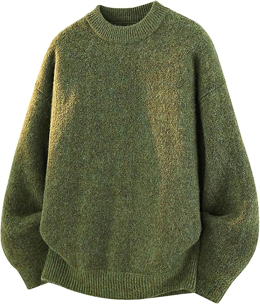 Oversized Cable Knit Sweater - Unisex Long Sleeve Jumper in a Relaxed Cut for Streetwear Through Winter - Chic Light Gra
