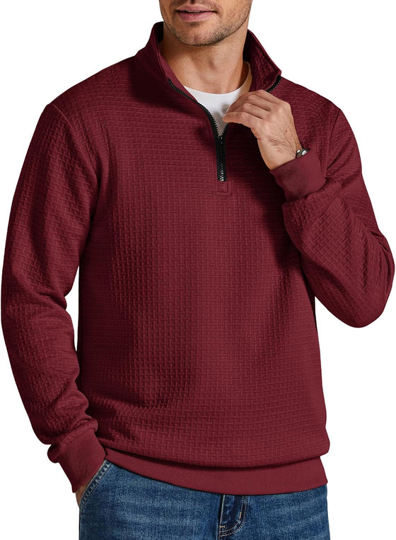 Quarter-zips and half-zips